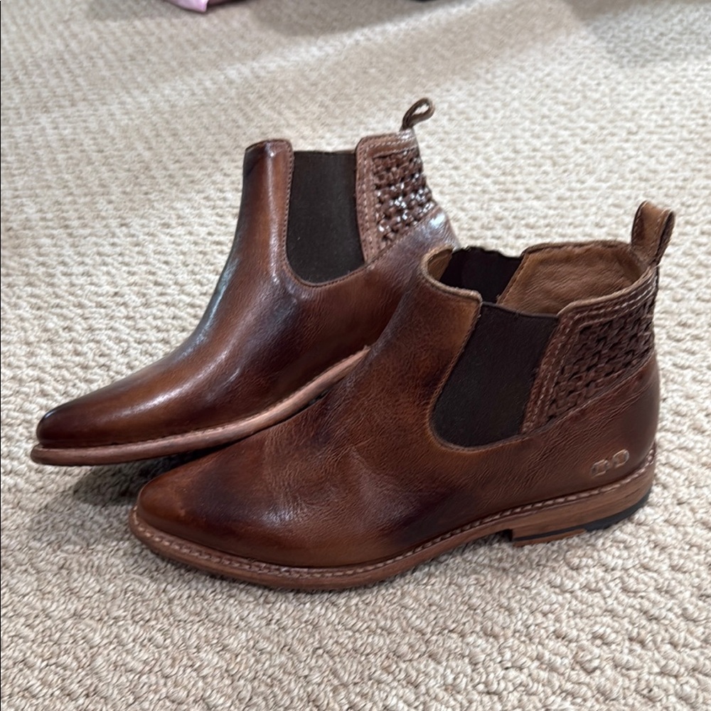 BED|STU Brown Leather Chelsea Boots